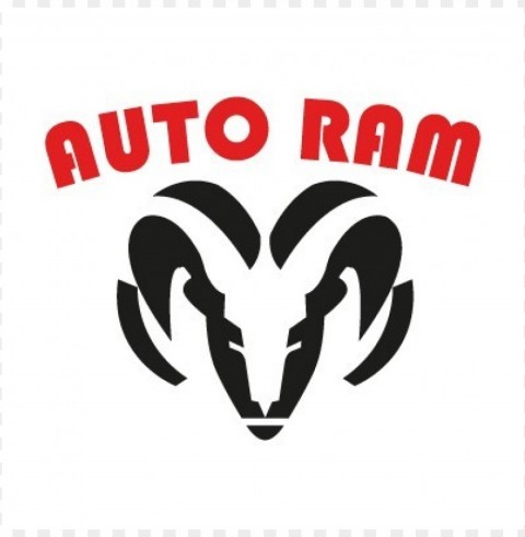 auto ram logo vector PNG Graphic with Clear Background Isolation