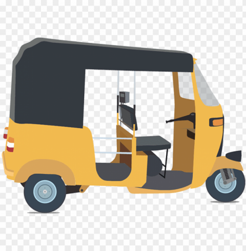auto rickshaw clipart - auto rickshaw vector PNG Graphic Isolated with Clear Background