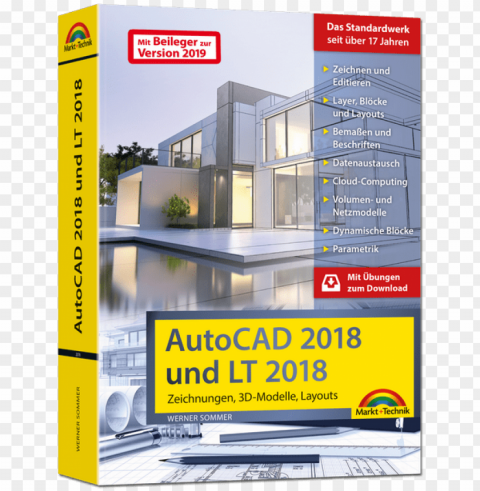 Autocad 2018 Und Lt 2018 Handbuch - Autocad Transparent PNG Isolated Graphic With Clarity