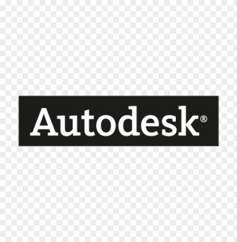 autodesk vector logo download free Isolated Element with Clear PNG Background