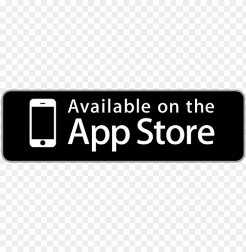available on the app store PNG file without watermark