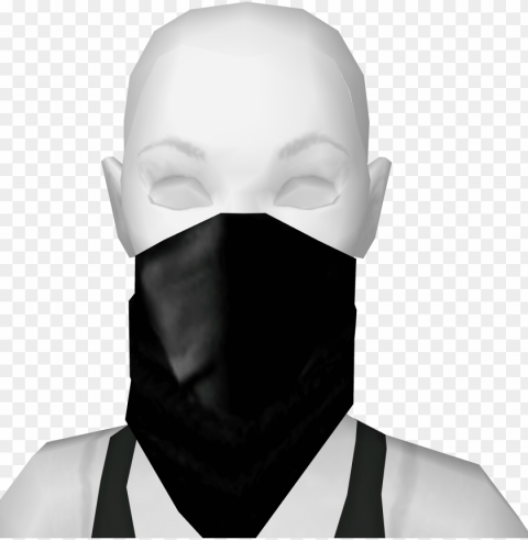 avatar female ninja custom mask - female ninja mask PNG for personal use