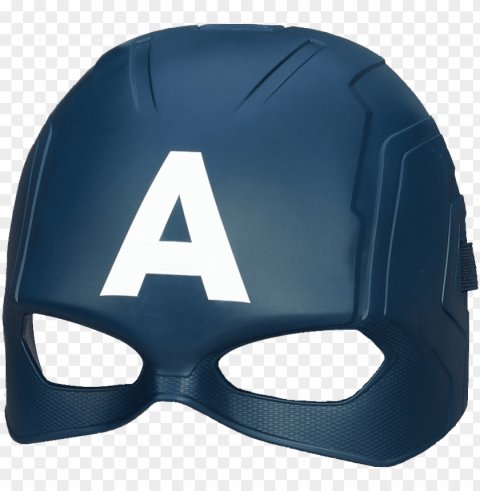 Avengers - Captain America Mask Transparent PNG Object Isolation