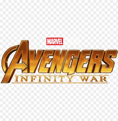 Avengers Infinity War 2 Logo Transparent PNG Artwork With Isolated Subject