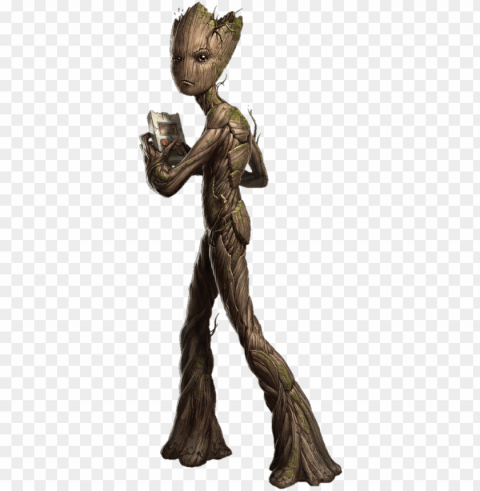 groot infinity war Transparent Background PNG Isolated Pattern