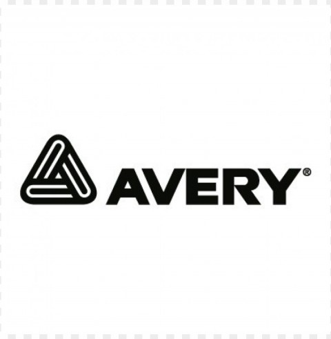 avery black logo vector Transparent background PNG images complete pack