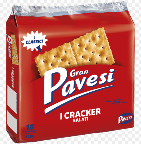 avesi cracker salati x18 560 gr - gran pavesi cracker PNG with Transparency and Isolation