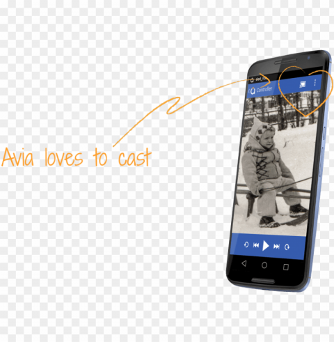 avia - smartphone PNG for educational use