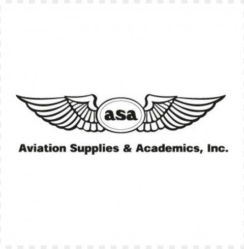 aviation supplies & academics logo vector PNG images with alpha transparency layer