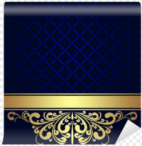 avy blue background decorated the golden royal border - navy blue graphic design background High-quality transparent PNG images