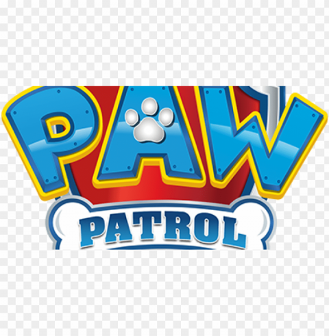 aw patrol puebla - paw patrol logo Isolated Illustration with Clear Background PNG