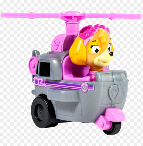 aw patrol racers skye i helikopter large - nickelodeon paw patrol racers - skye PNG images alpha transparency PNG transparent with Clear Background ID ec8236e9