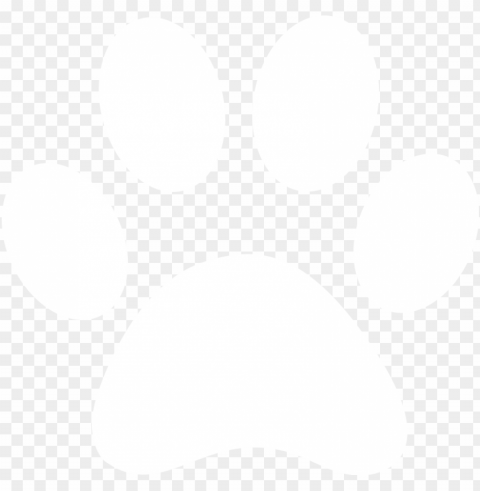 aw print vector art - white paw print PNG transparent graphic