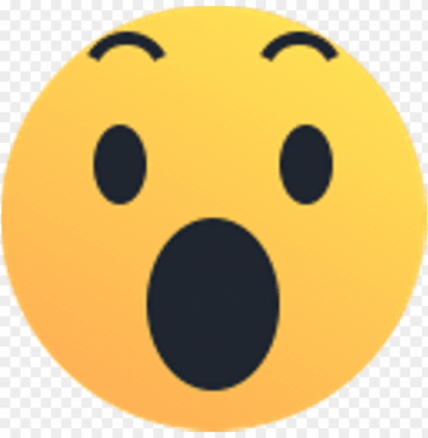 awe reaction emoji - emoji reactions PNG Image with Transparent Isolation