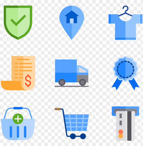 ayment icons free ecommerce - graphics Transparent PNG images bundle