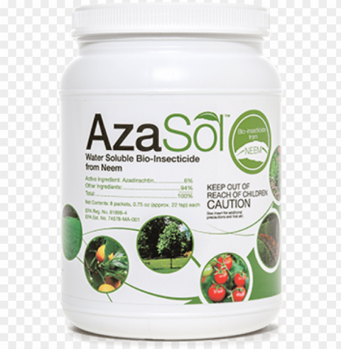 azasol container 6 oz - insecticide bio Clear background PNGs