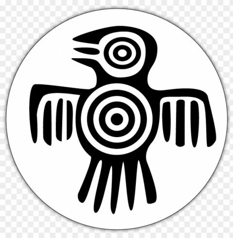 aztec bird symbol PNG images with no background essential