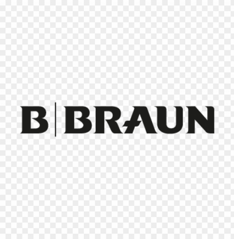 b braun black vector logo PNG images free download transparent background