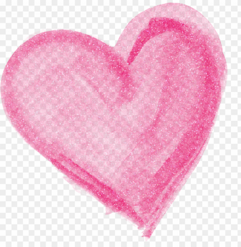 b gift of a friend - pink heart brush PNG files with transparent canvas collection