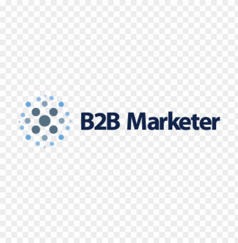 b2b marketer vector logo PNG graphics with clear alpha channel selection