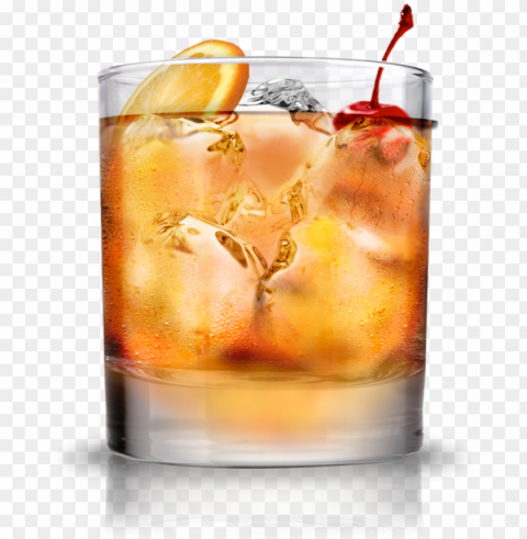 b52 shot - old fashion drink Isolated Object with Transparent Background PNG