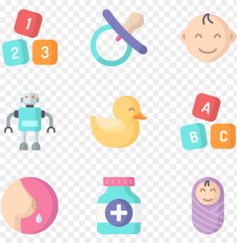 baby 50 - baby icon vector PNG transparent icons for web design
