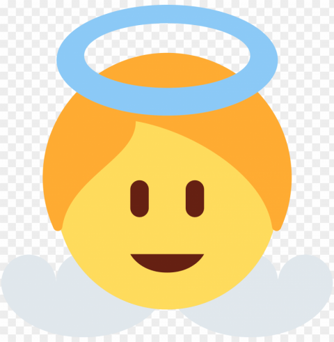 baby angel - angel girl emoji PNG with clear transparency
