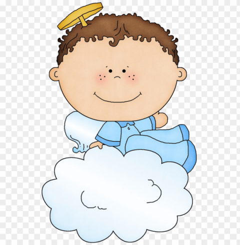baby angel - boy angel PNG isolated
