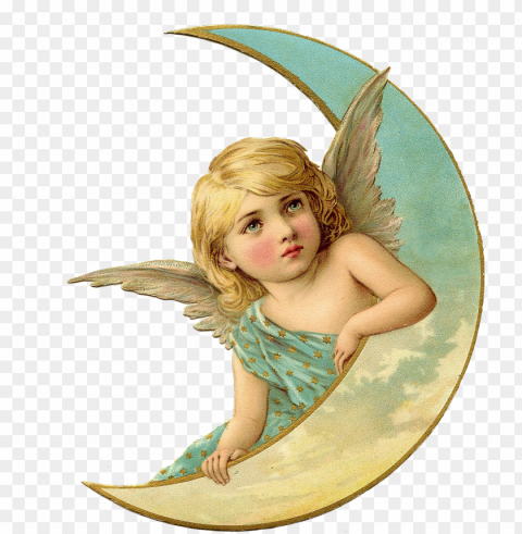 baby angel image Transparent PNG Isolated Graphic Design