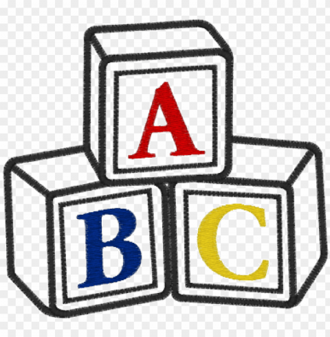 baby blocks - baby abc blocks clipart HighResolution Isolated PNG with Transparency