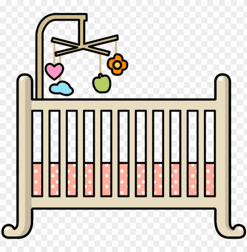 baby crib - baby crib clip art PNG image with no background