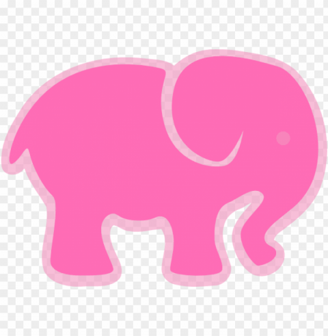 baby elephant outline Transparent PNG Isolated Graphic Design PNG transparent with Clear Background ID 9d70869e