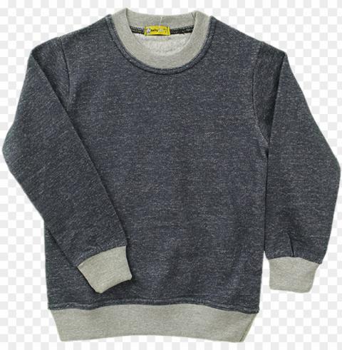 baby fox full sleeves sweatshirt grey - sweater PNG isolated