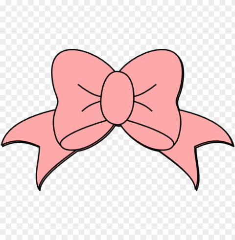 baby minnie mouse bow clipart - ribbon minnie mouse Isolated Graphic with Transparent Background PNG