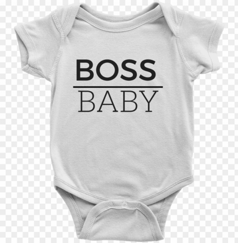 baby onesie- boss baby - godfather baby onesie Isolated Object with Transparent Background PNG