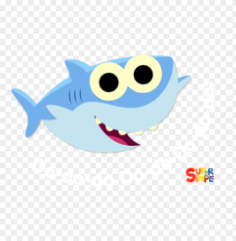 baby shark Clean Background Isolated PNG Character