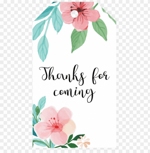 baby shower favor tags for girl by littlesizzle - gift tag flower PNG images with alpha transparency layer PNG transparent with Clear Background ID 59208d01