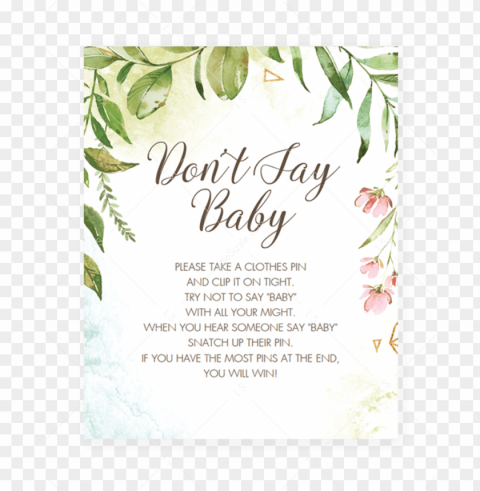 baby shower game dont say baby printable by littlesizzle - guess the size of the bump printable Transparent PNG pictures for editing