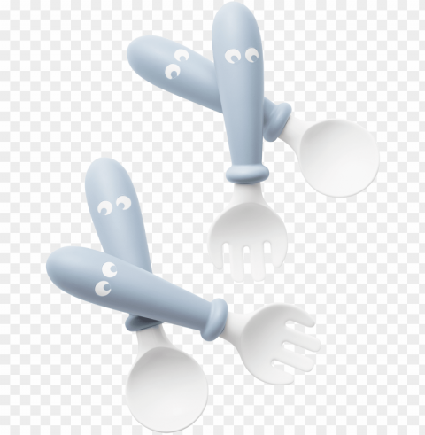 baby spoon and fork 4 pcs new - rocket Transparent PNG graphics archive