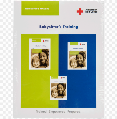 babysitters training instructors manual with cd-rom Isolated Element in HighQuality PNG