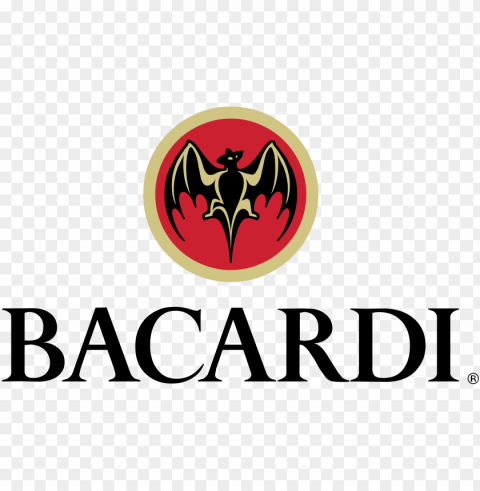 bacardi logo transparent - bacardi bat logo PNG for educational use
