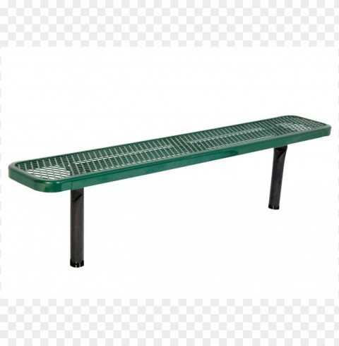 back of park bench Isolated Design Element in HighQuality PNG