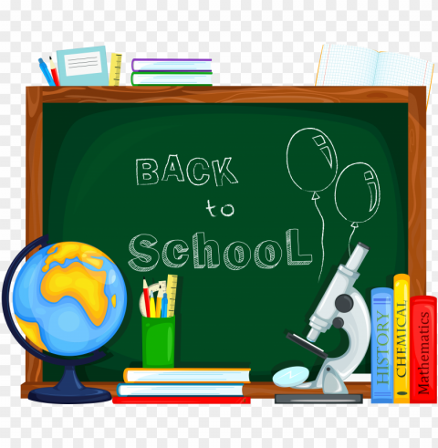 Back To School Clipart Free PNG File