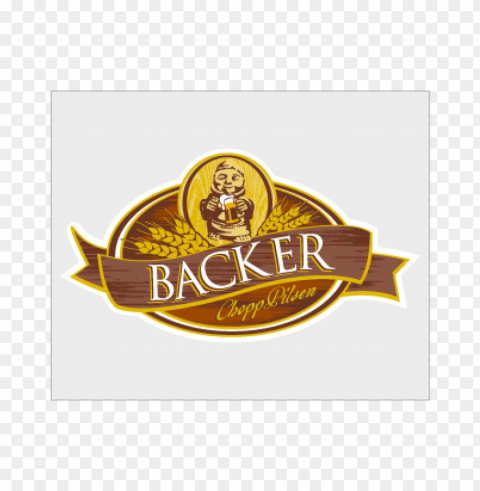 backer vector logo PNG graphics with alpha transparency bundle