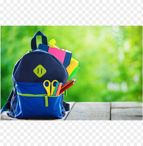 backgound school bag Isolated Item on HighResolution Transparent PNG
