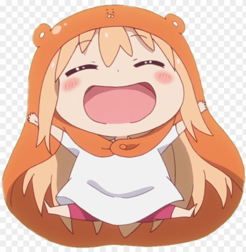  umaru chan transparent ClearCut Background Isolated PNG Art