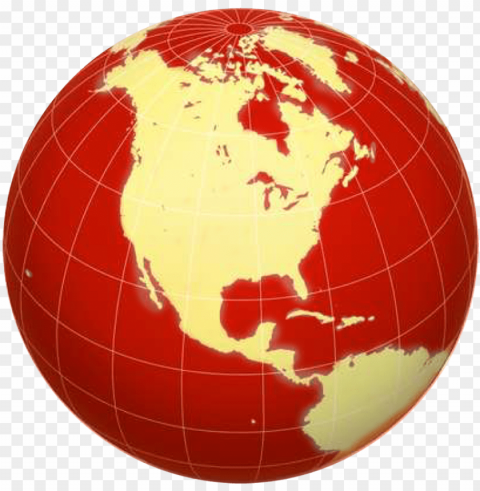 backgroundless red g - world globe in gold Free PNG images with alpha transparency