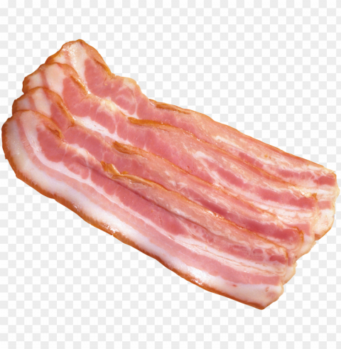 bacon food design PNG Graphic with Transparent Background Isolation