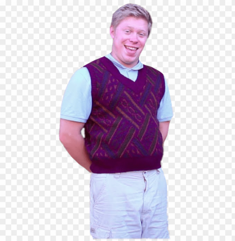 bad luck brian now with original sweater Transparent PNG graphics archive