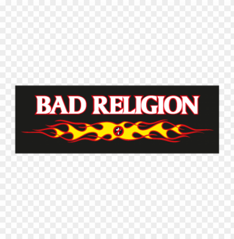 bad religion music vector logo PNG images with alpha transparency layer